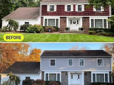 Before And After Exterior Home Construction