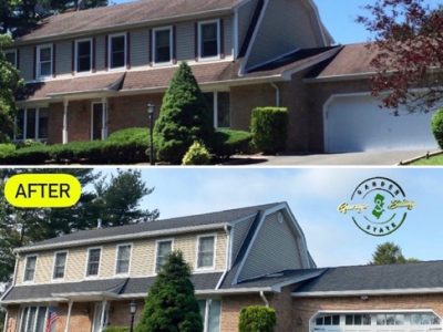 Before And After Exterior Home Improvement Project