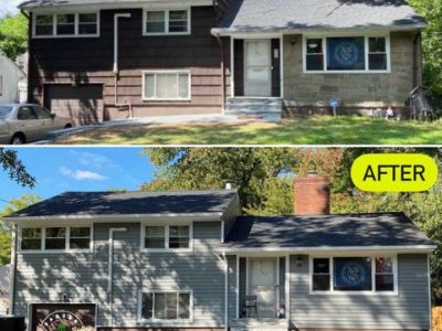 Before And After Exterior Home Remodeling Project