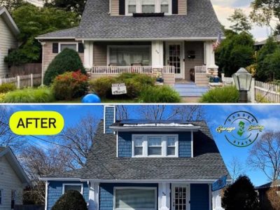 Before And After Exterior House Renovation Project