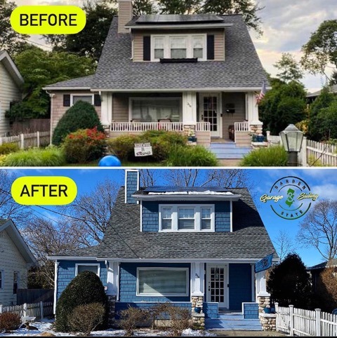 Before And After Exterior House Renovation Project