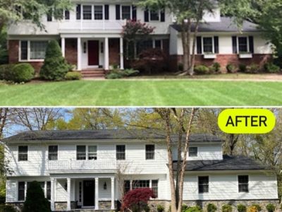 Before And After Exterior Restoration Project