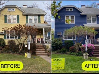 Before And After Exterior Siding Project