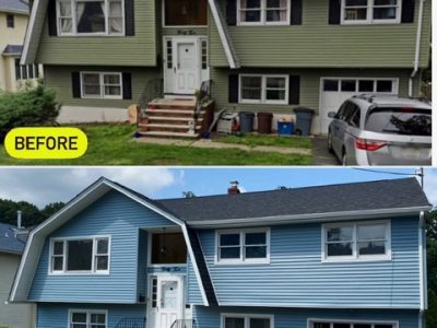 Before And After House Siding Remodel