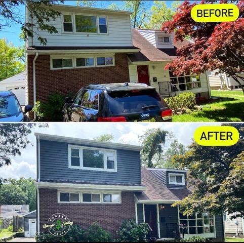 Before And After James Hardie Installation