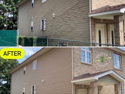 Before And After Modern Vinyl Siding