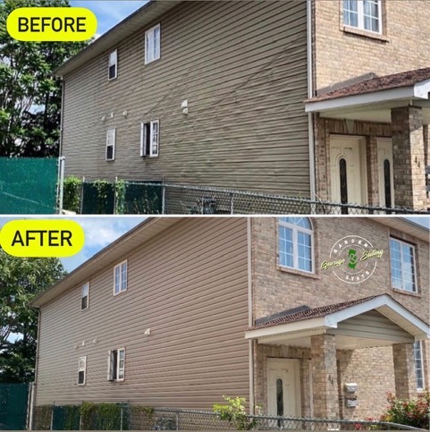 Before And After Modern Vinyl Siding