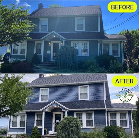 Before And After New Siding On House