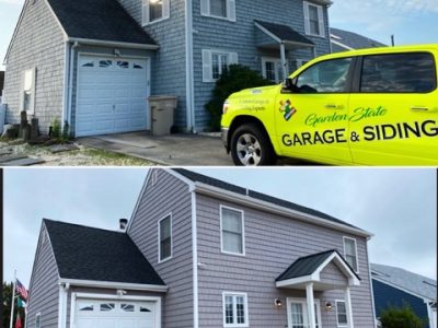 Before And After Professional Siding Remodeling Project