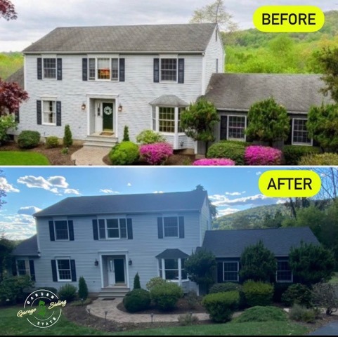 Before And After Replacing Roof Shingles