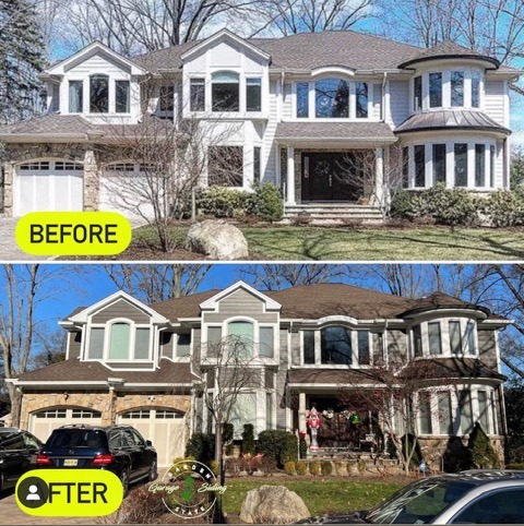 Before And After Reroofing