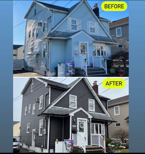 before-and-after-residential-siding-replacement Garden State Garage And Siding