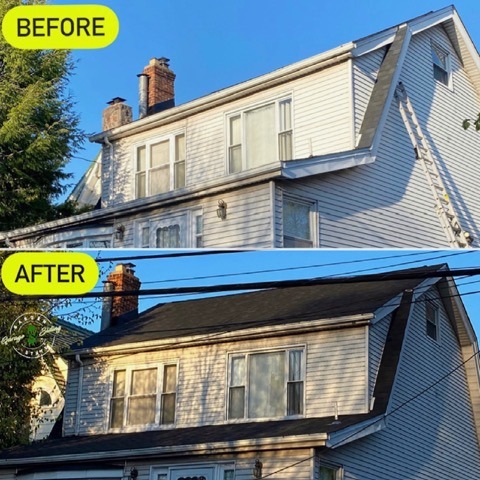 Before And After Roof Replacement Services
