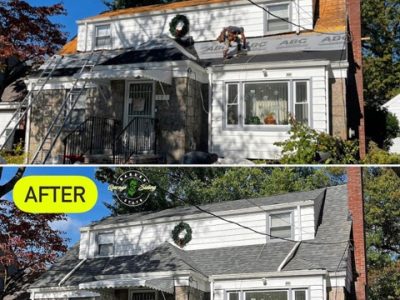 Before And After Roof Restoration Project
