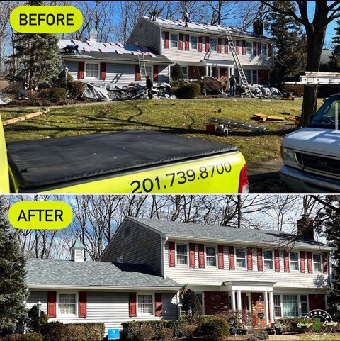 Before And After Roof Restoration