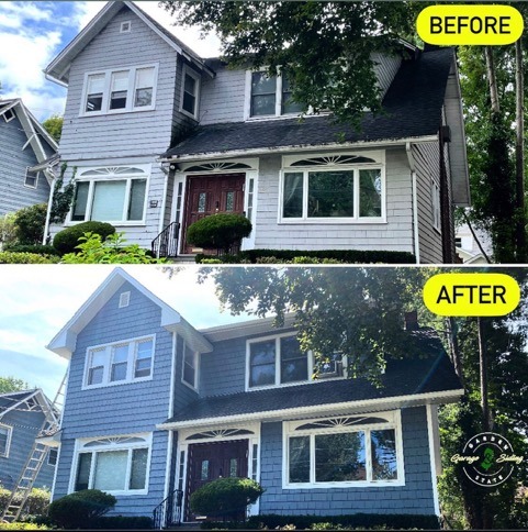 Before And After Siding Renovation