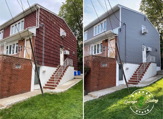 Before And After Siding Renovations Construction